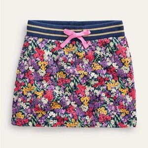 New Baby BODEN Printed Sweatshirt Skirt 8-9 yrs